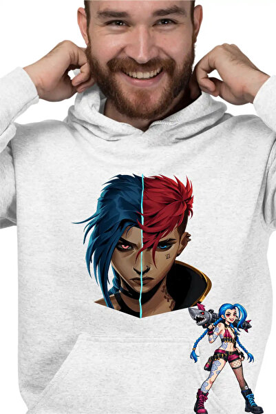 OEM Men's Arcane Jinx Vi Runeterra Hoodie