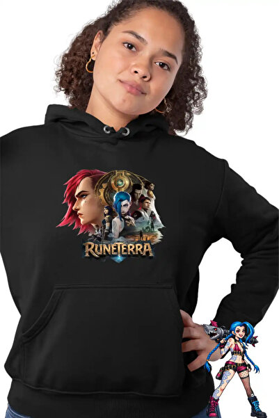 OEM Hanorac Femei Runeterra Jinx Vi Arcane