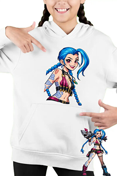 OEM Τζινξ Αρκέιν Ρουνετέρα Παιδικό Κοριτσίστικο Φούτερ