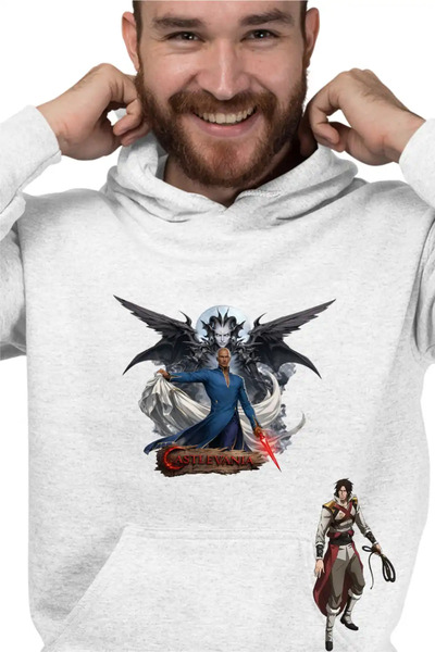 OEM Ανδρικό Φούτερ Castlevania Isaac Dracula Δαίμονας