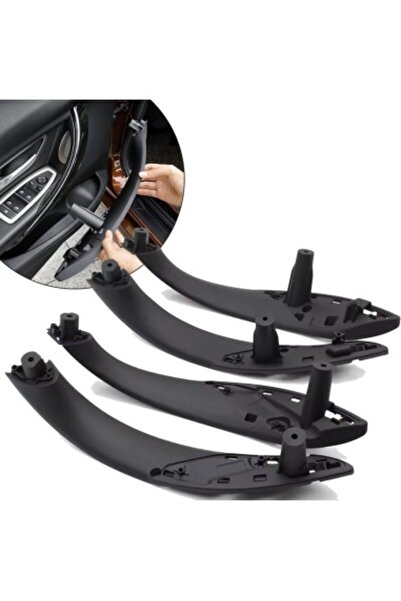 Xenon Bright Σετ εσωτερικών λαβών πόρτας για BMW Σειρά 3 F30, F31, Μαύρο