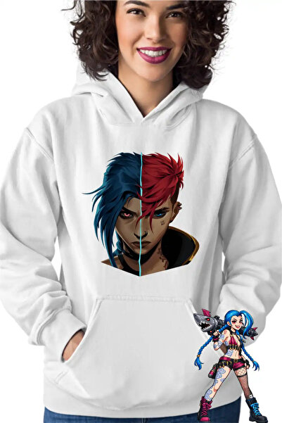 OEM Women's Arcane Jinx Vi Runeterra Hoodie