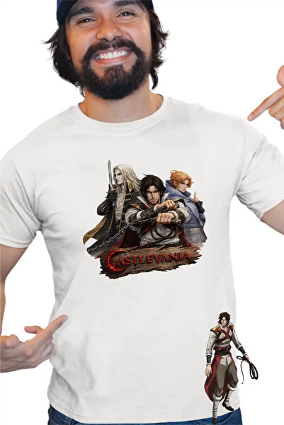 OEM Men's T-Shirt Castlevania Fantasy Vampire Hunters