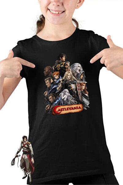 OEM Tricou Copii Fete Castlevania Vampire Hunters