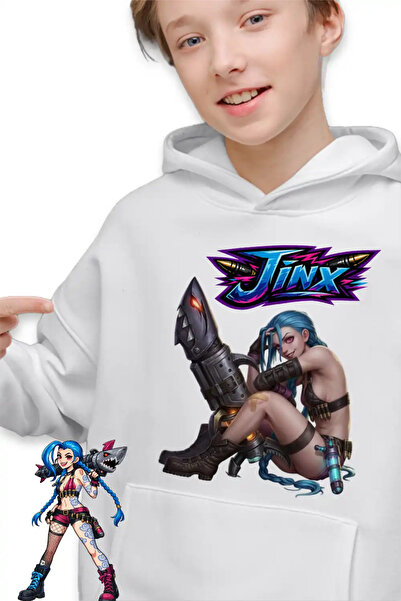 OEM Παιδικό Αγορίστικο Φούτερ Arcane Jinx Runeterra