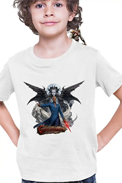 OEM Παιδικό Αγορίστικο Μπλουζάκι Castlevania Isaac Dracula Demon