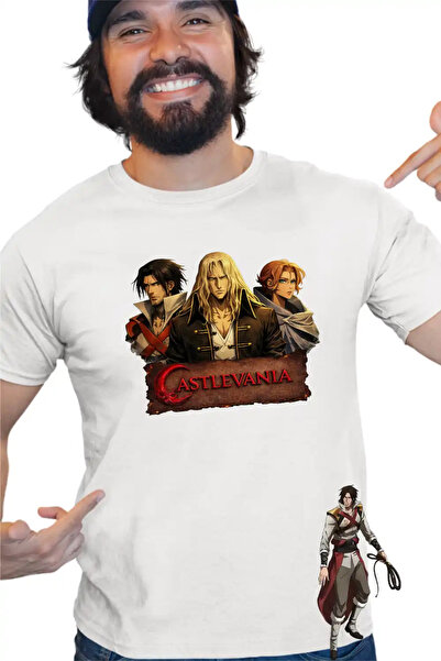 OEM Men's T-Shirt Castlevania Trevor Alucard Sypha