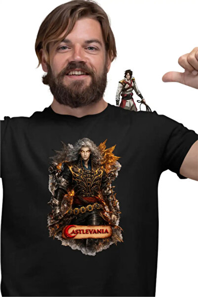OEM Men's T-Shirt Castlevania Alucard Vampire Hunters