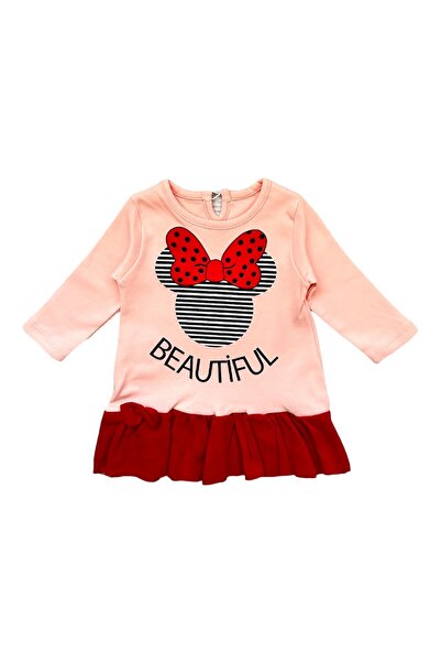 Miniworld Baby Girls' casual dress with print, Beautiful, Multicolor