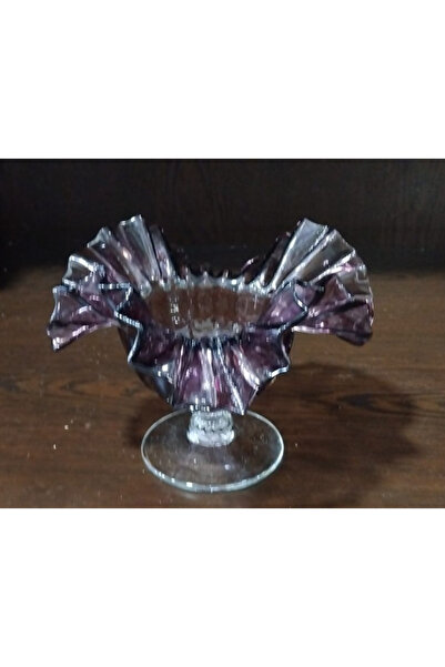 esdekor H.10 cm.. 14x13 cam lokumluk 1 adet mor