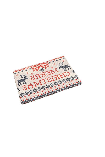 OEM Indoor rug for the Winter Holidays, 40 x 60 cm, textile, multicolor