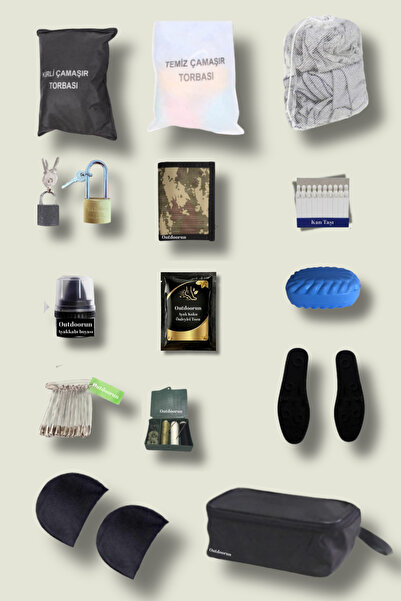 Outdoorun 15 Piece Soldier Material Set - Soldier Wallet and Shoulder Pad Ins...