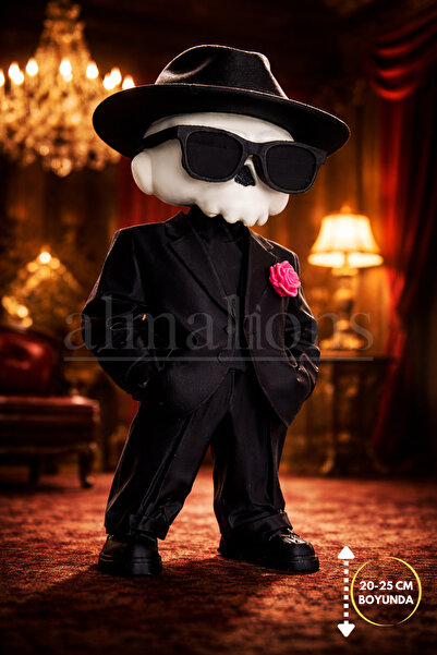 almalions Kuru Kafa The Godfather | Limited Edition Skull Figür | Premium Kol...