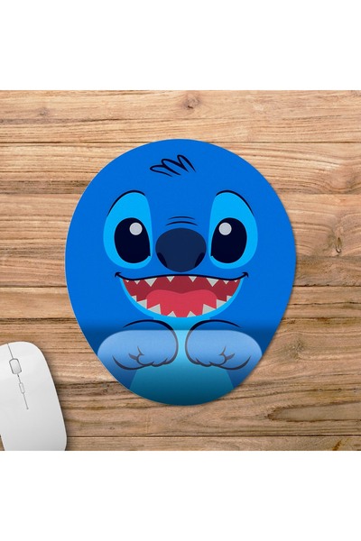Pixxa Lilo & Stitch - Lilo and Stitch Wrist Support Mousepad Model 1 - Oval
