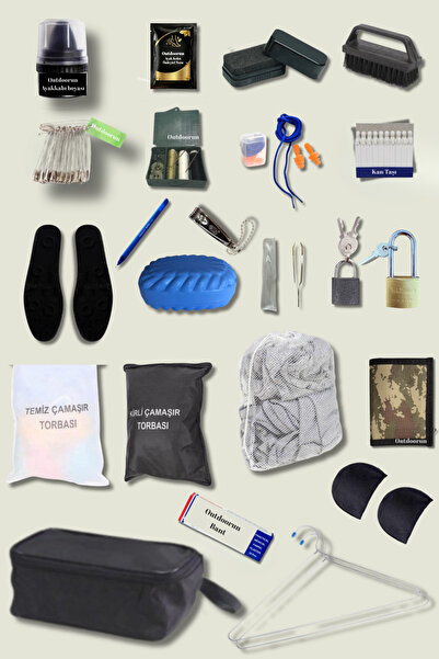 Outdoorun 23-Piece Soldier Material Set - Basic and Colored Soldiering Supplies