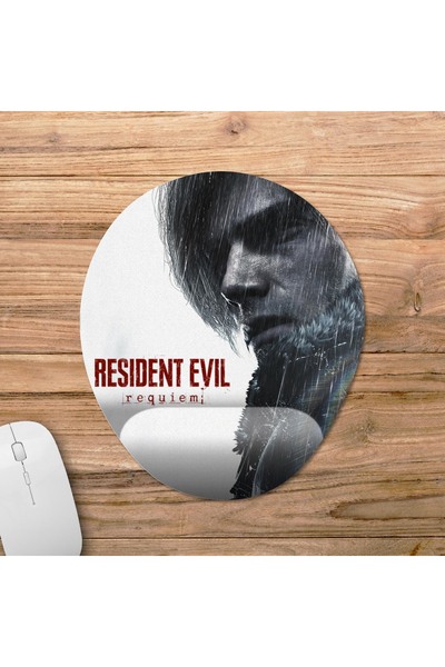 Pixxa Resident Evil 9 Requiem Wrist Support Mousepad Model 4 - Oval