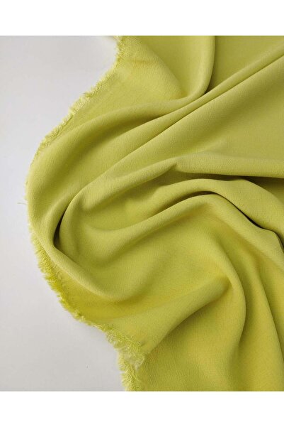 Kumaş Parça Фісташково-зелена марокканська віскозна тканина 135x250 см