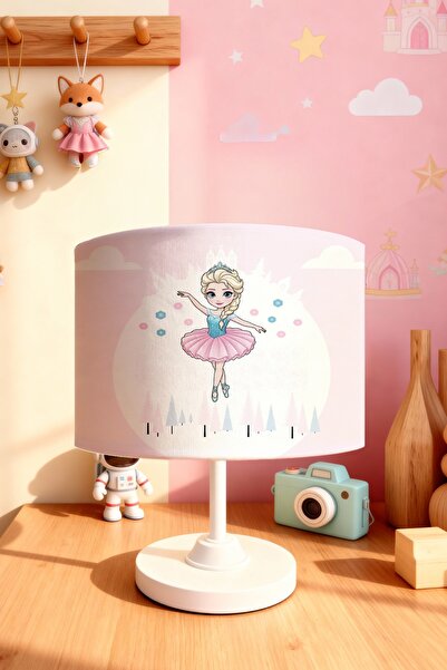 EVPANYA Ice Princess Ballet Patterned Children's Room Lampshade