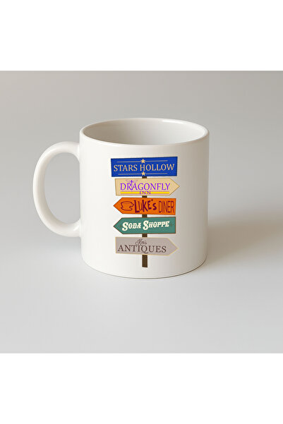 AYDESİGN Gilmore Girls Printed Gift Porcelain Mug