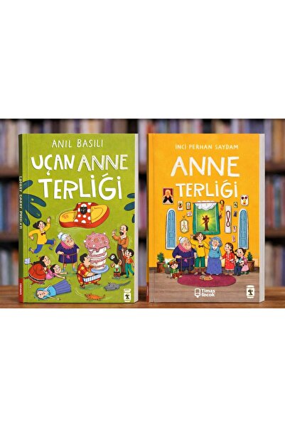 Timaş Çocuk Anne Terliği / Uçan Anne Terliği ( 2 Kitap Set )