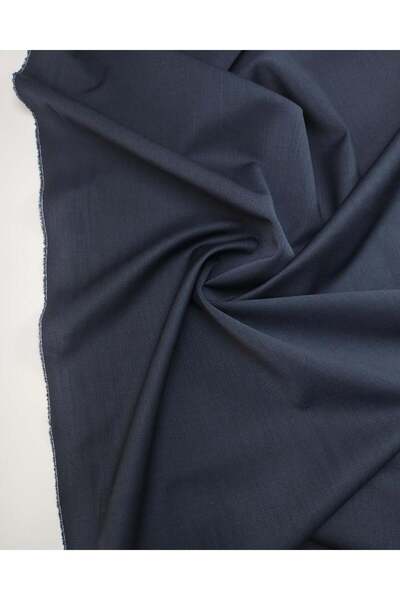 Kumaş Parça Dark Navy Blue Gabardine Fabric Width: 150 cm