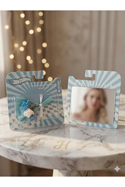 FLOCON Hot Flowers Mirrored Flower Bouquet – Everlasting Flower Meaningful Gi...