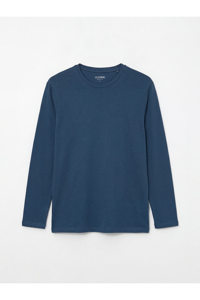 LC Waikiki Zero Roba Collar Long Sleeve Men's T-Shirt from Uzg Store for Styl...