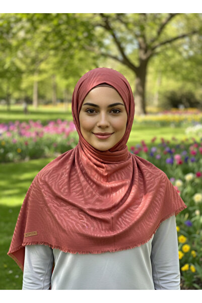 Bonjela Zebra Patterned Jacquard Scarf – Soft Textured, Non-Slip, Casual and ...