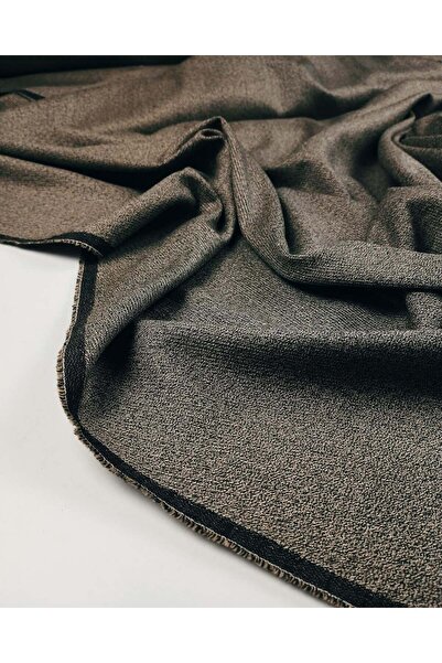 Kumaş Parça Gabardine in Beige and Brown Colors (Width 140 cm X Length 250 cm)