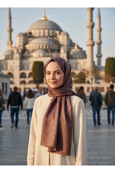 Bonjela Zebra Patterned Jacquard Scarf – Soft Textured, Non-Slip, Casual and ...