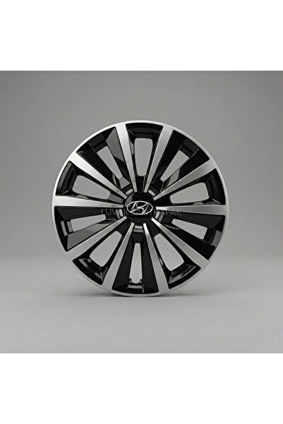 luvak HYUNDAİ H1 Uyumlu JantKapağı - 15 İnç - 1 Takım (4 adet) - Çelik görünü...