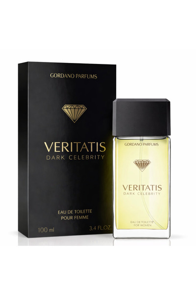 GORDANO PARFUMS VERITATIS DARK CELEBRITY Eau de Toilette for Women, 100 ml
