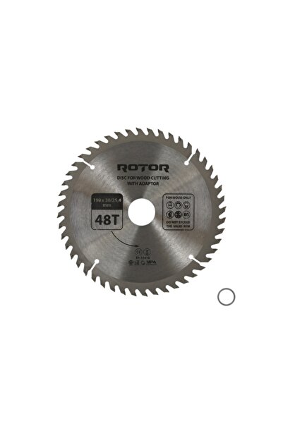 Rotor Wood Cutting Disc 190*30/25.4 with Adapter 48 T