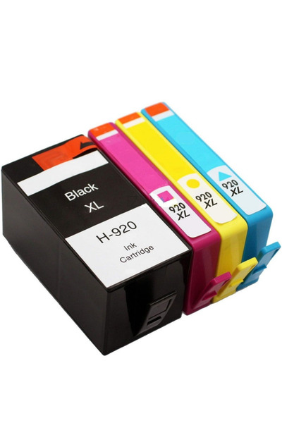 HP 4 Renk 920XL Kartuş Seti Muadil / Officejet 6500 Yazıcı Uyumlu