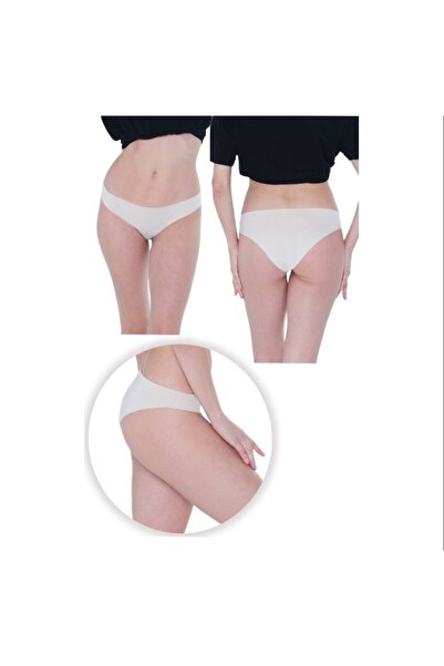 Tuess 3-Pack Laser Cut Panties in Skin Color