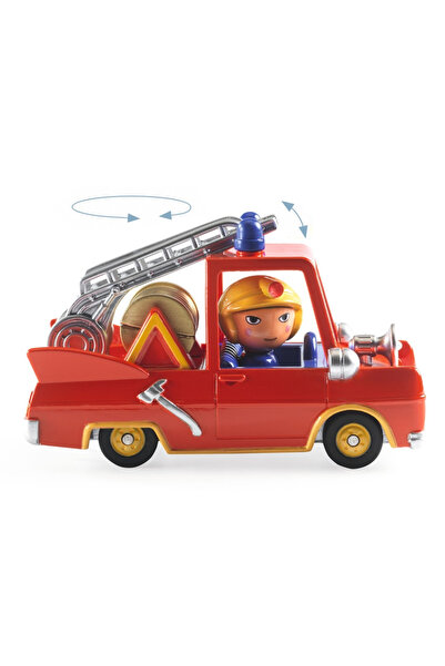 djeco Masina de pompieri Colectia Crazy Motors,