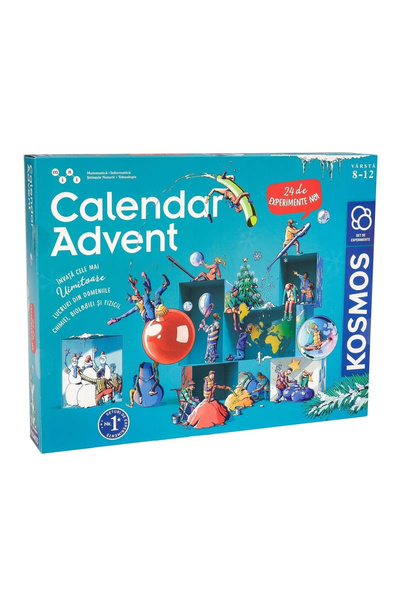 Thames & Kosmos Kit STEM Calendarul stiintific de Advent,