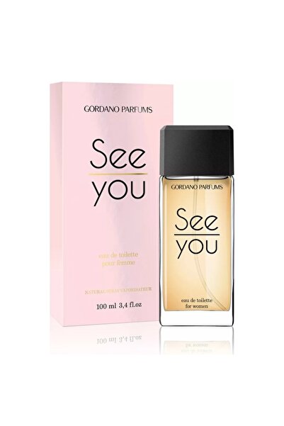GORDANO PARFUMS SEE YOU Eau de Toilette for Women, 100 ml