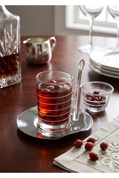 Turkish Store İstanbul Turkish Store Sarma Model 18-Piece Tea Set