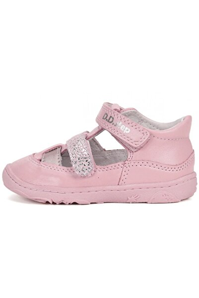 D.D.step Barefoot DDStep girls' leather cutout shoes H077-51332C