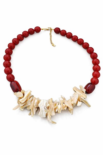 JİMNY JEWELRY Marea Natural Stone Necklace