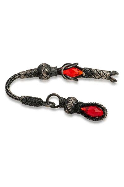 Inure Jewelry ​1000 Ayar Gümüş Zirkon Taşlı Kazaz Püsküllü