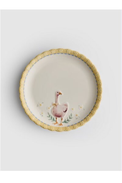 MyBalliStore Primark Home Kaz Desenli Easter Tatlı Tabağı