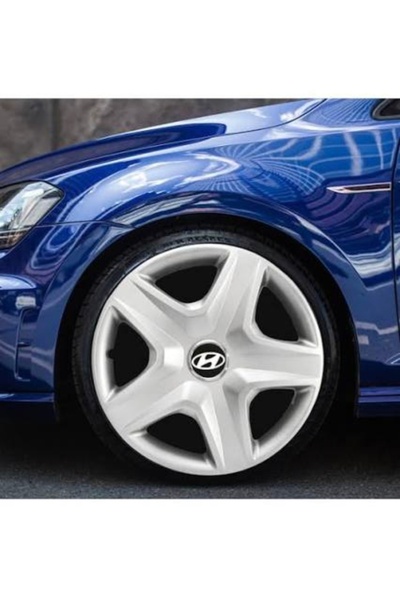 Universal Hyundai Accent Era / Getz / Blue / i20 / i10 Uyumlu 14 inç Jant Kap...