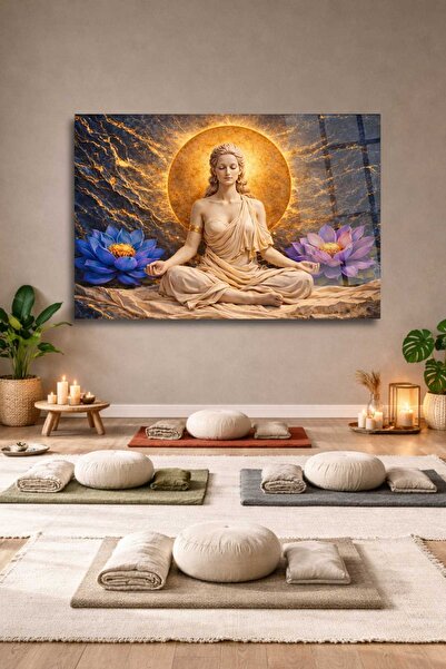 HMDS CONCEPT Pictură pe sticlă cu meditație 461