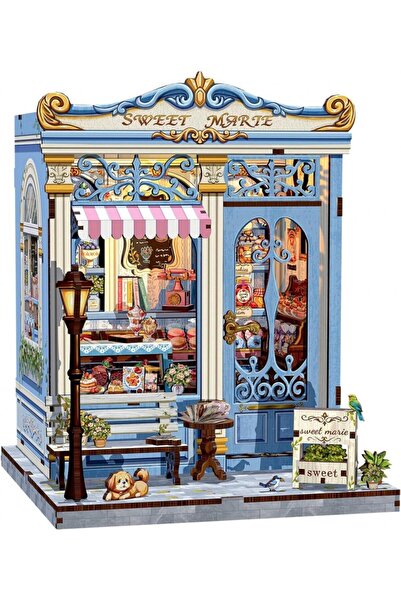 CUTEBEE 3D Puzzle, DIY Mini House, Sweet Marie, Cutebee, 242 pieces