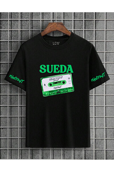 lovver Μπλουζάκι Manifest Sueda Better Song Design με λεπτομερή εκτύπωση στο ...