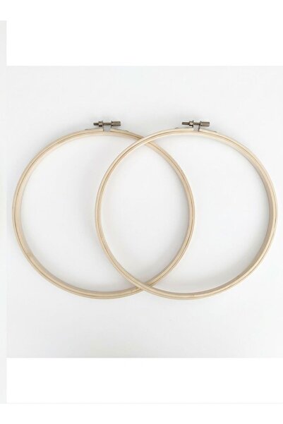 atlas hobi Vidalı Ayarlanabilir Tahta Nakış Kasnağı - Kanaviçe ve Etamin Çerç...