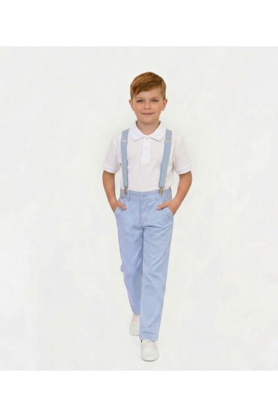 BLACK SWALLOW Αγόρια 23 Απριλίου 29 Οκτωβρίου Μπλουζάκι με γιακά - Ανοιχτό μπ...