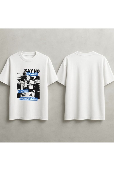 ELFERA ΠΕΡΙΓΡΑΦΗ: Τ-SHIRT ΟΥΝΙΣΕΞ ΜΕ ΕΚΤΥΠΩΣΗ  "say no "